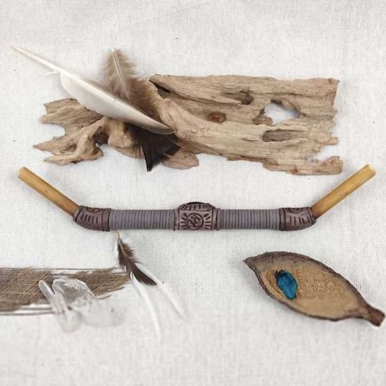 energy tepi ceremonial pipe